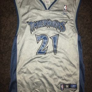 Reebok Vintage Kevin Garnett Timberwolves Jersey